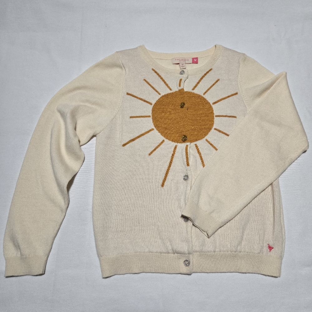 Pink Chicken Girl's Sydney Sun Sweater sz 10